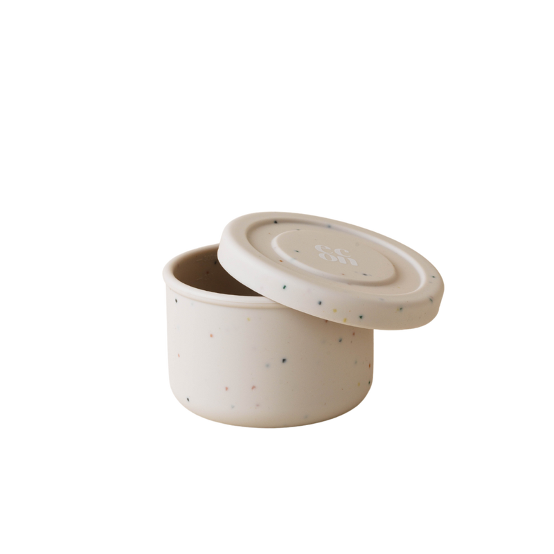 קופסאת נשנוש מסיליקון- קרם image number 0