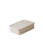 קופסאת בנטו מסיליקון- קרם image number 1